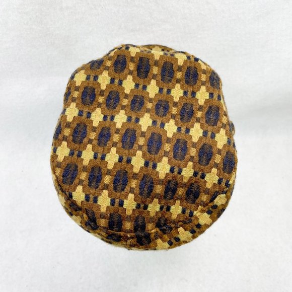 D&Y Brown Soft Woven Newsboy Cap - Picture 5 of 12